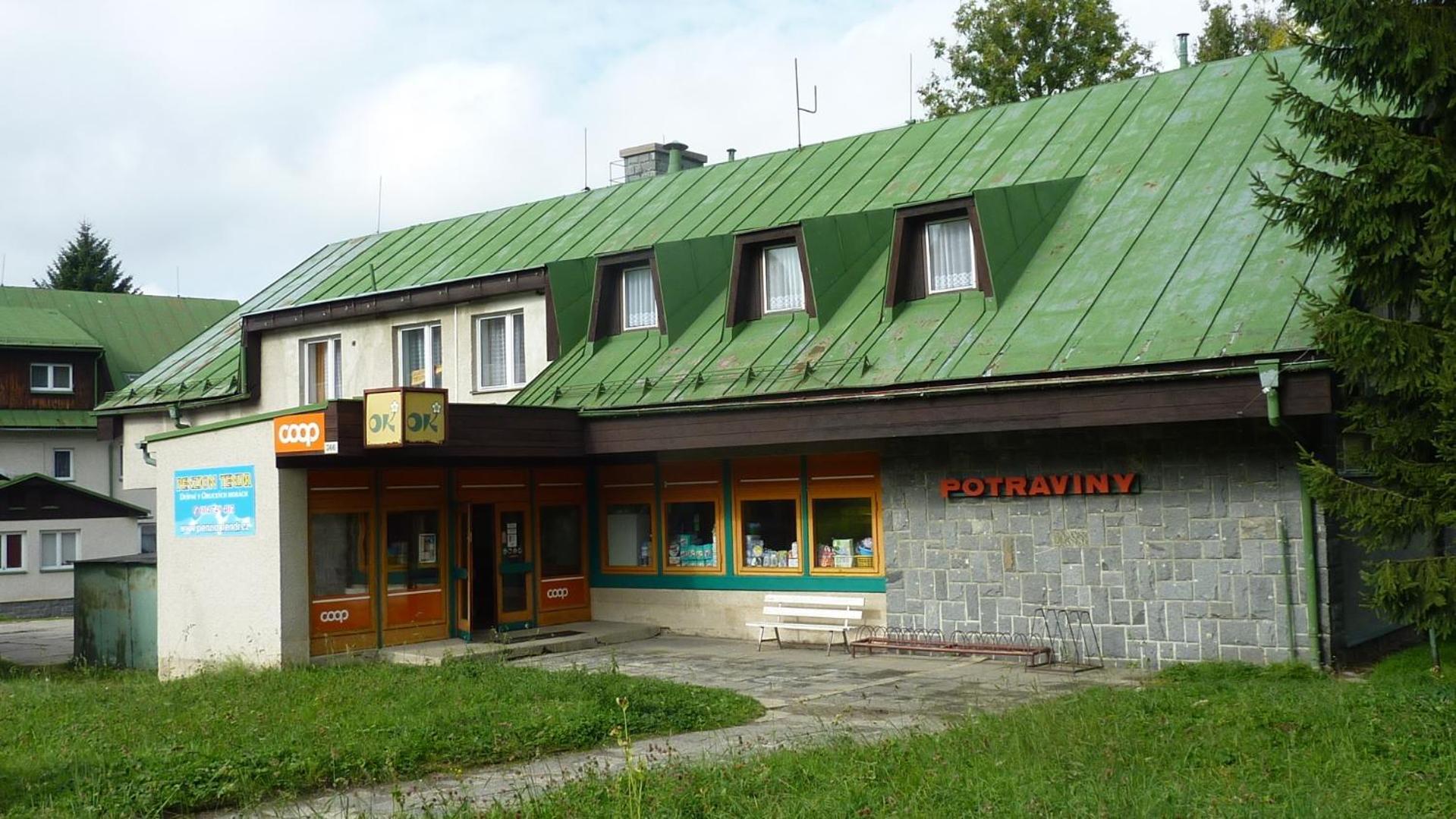 Penzion Tendr Destné v Orlických horách Exterior foto